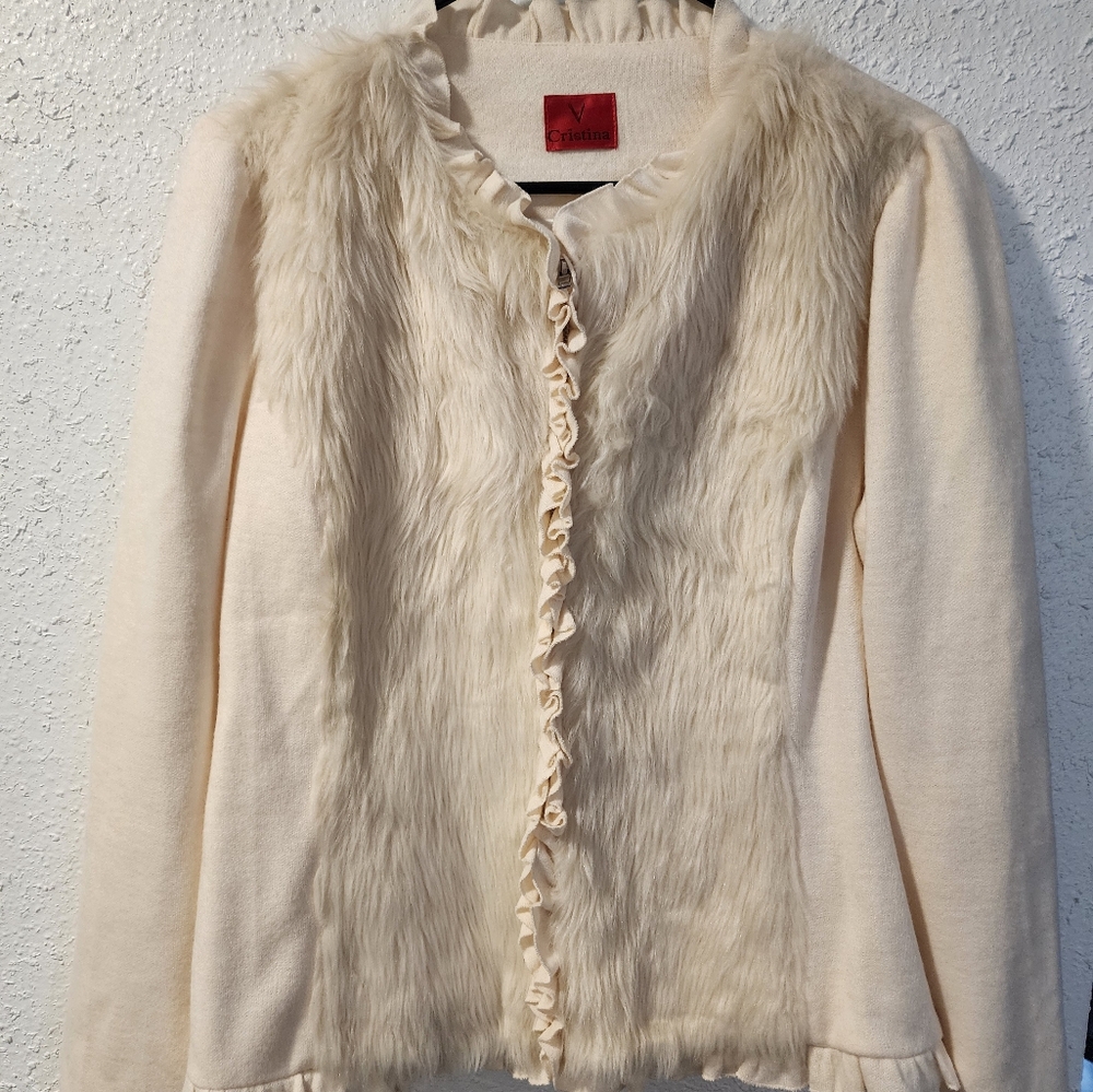 V CRISTINA ZIP UP JACKET